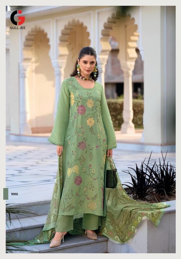 Gull Jee Ikshita Catalog pakistani shrug suits