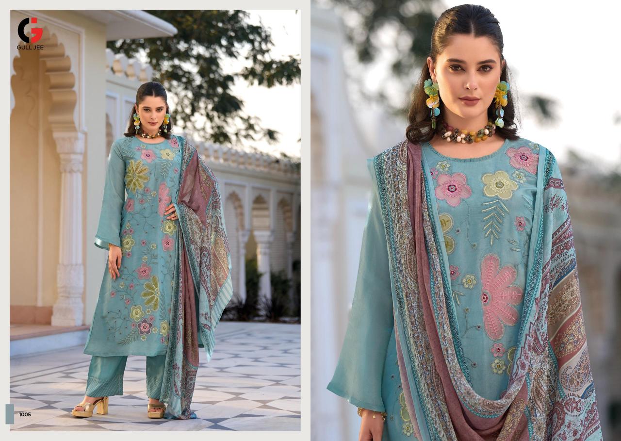 Gull Jee Ikshita Catalog pakistani shrug suits