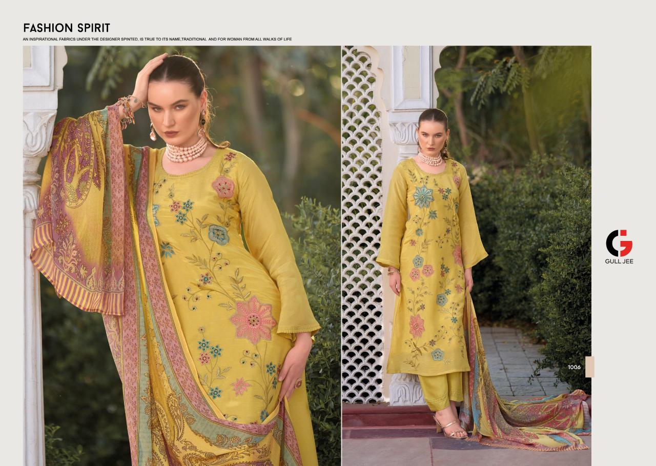 Gull Jee Ikshita Catalog pakistani shrug suits