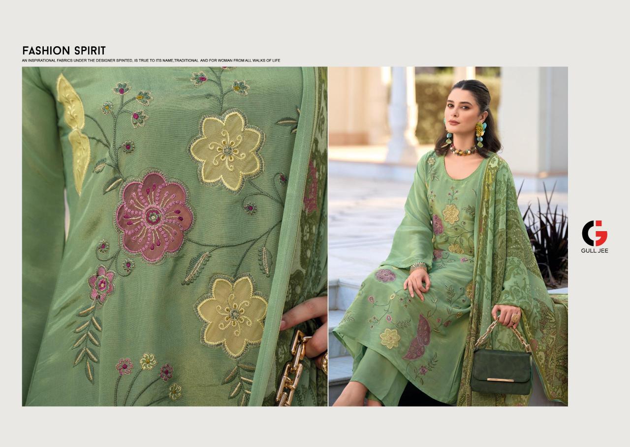 Gull Jee Ikshita Catalog pakistani shrug suits