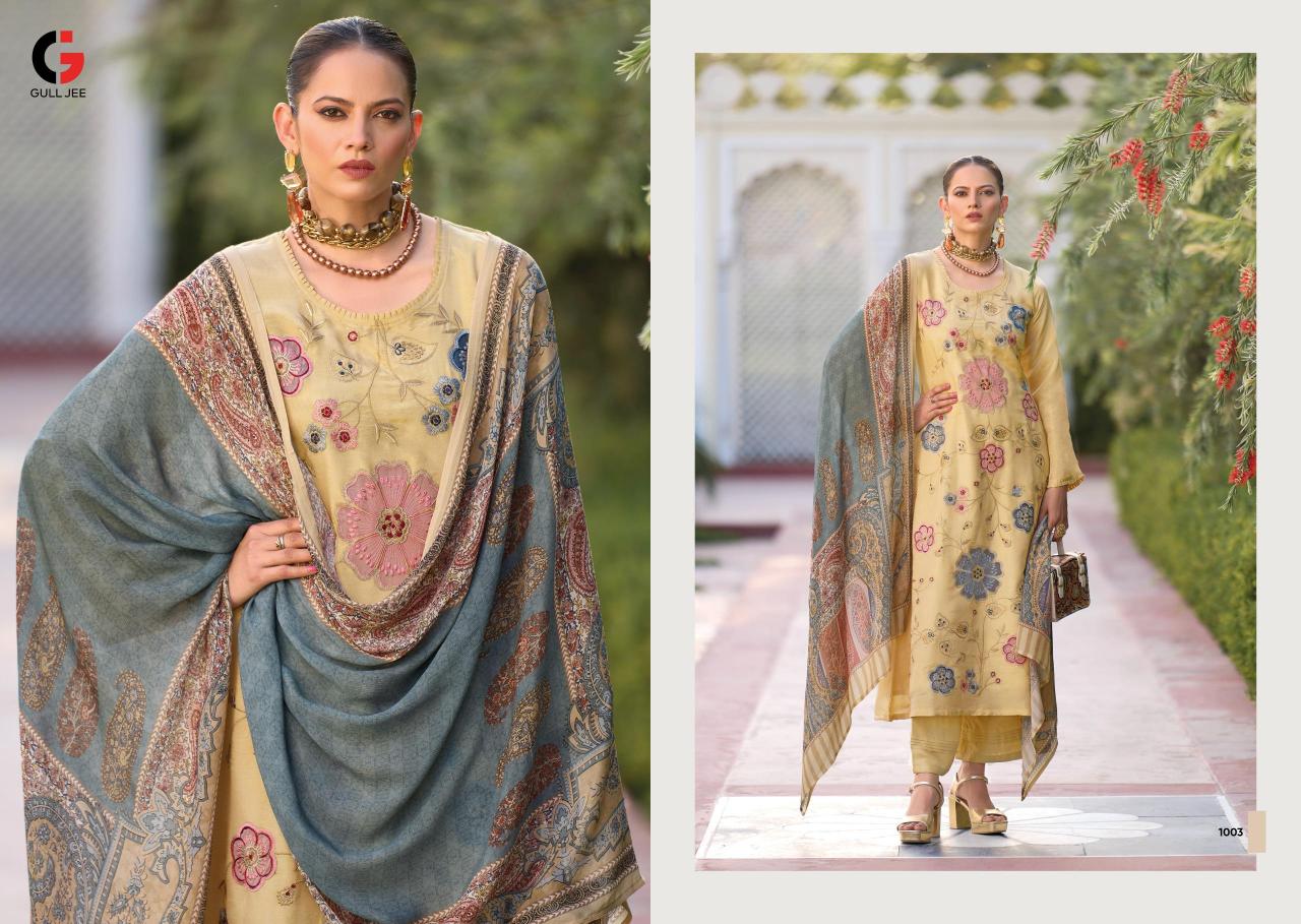 Gull Jee Ikshita Catalog pakistani shrug suits