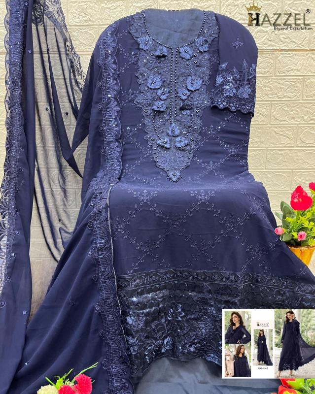 Hazzel 0150 ABCD Catalog pakistani designer suits buy online