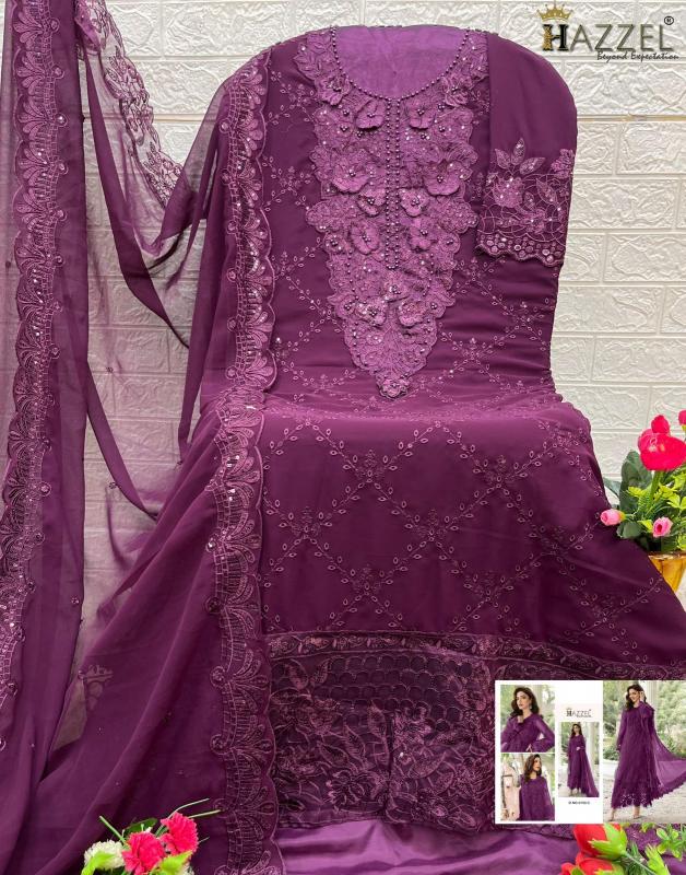 Hazzel 0150 ABCD Catalog pakistani designer suits buy online