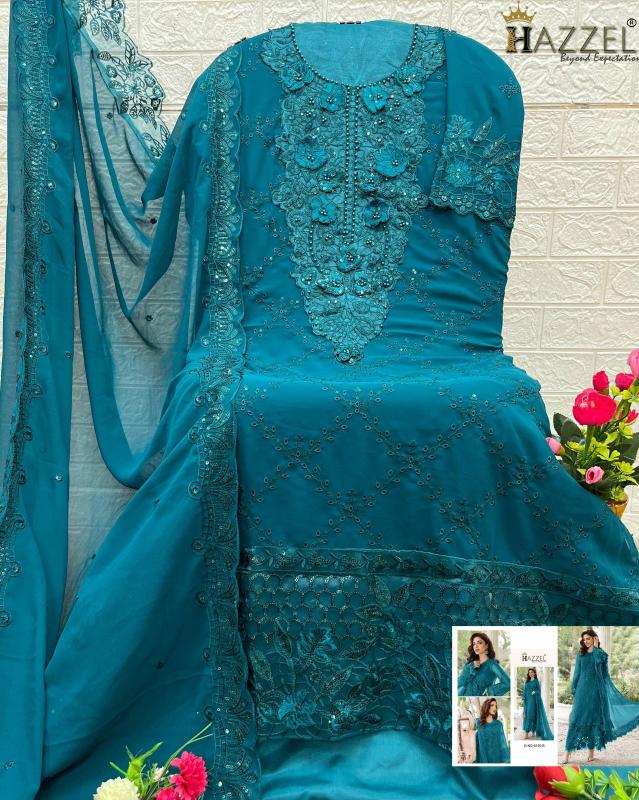 Hazzel 0150 ABCD Catalog pakistani designer suits buy online