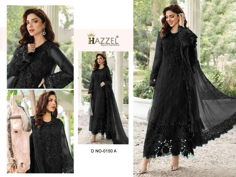 Hazzel 0150 ABCD Catalog pakistani designer suits buy online