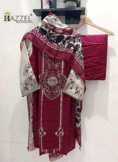 Hazzel 035 Catalog pakistani designer suits on pinterest
