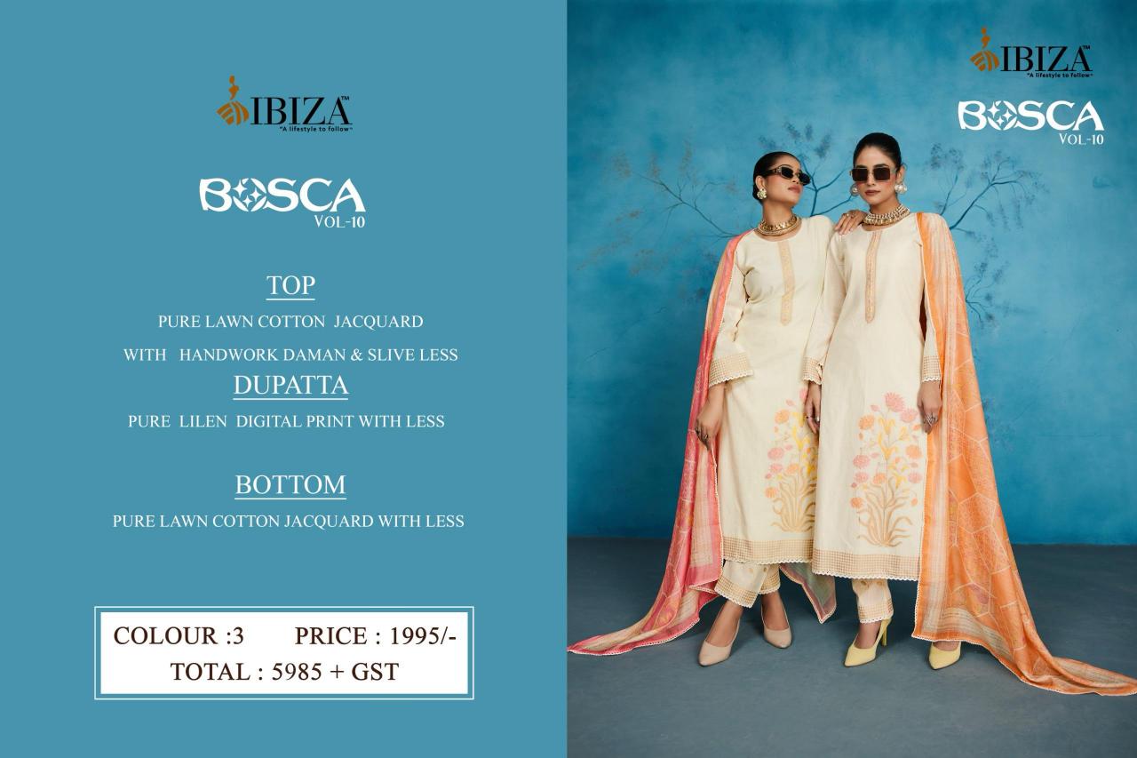 Ibiza Bosco Vol 10 catalog Cotton salwar kameez
