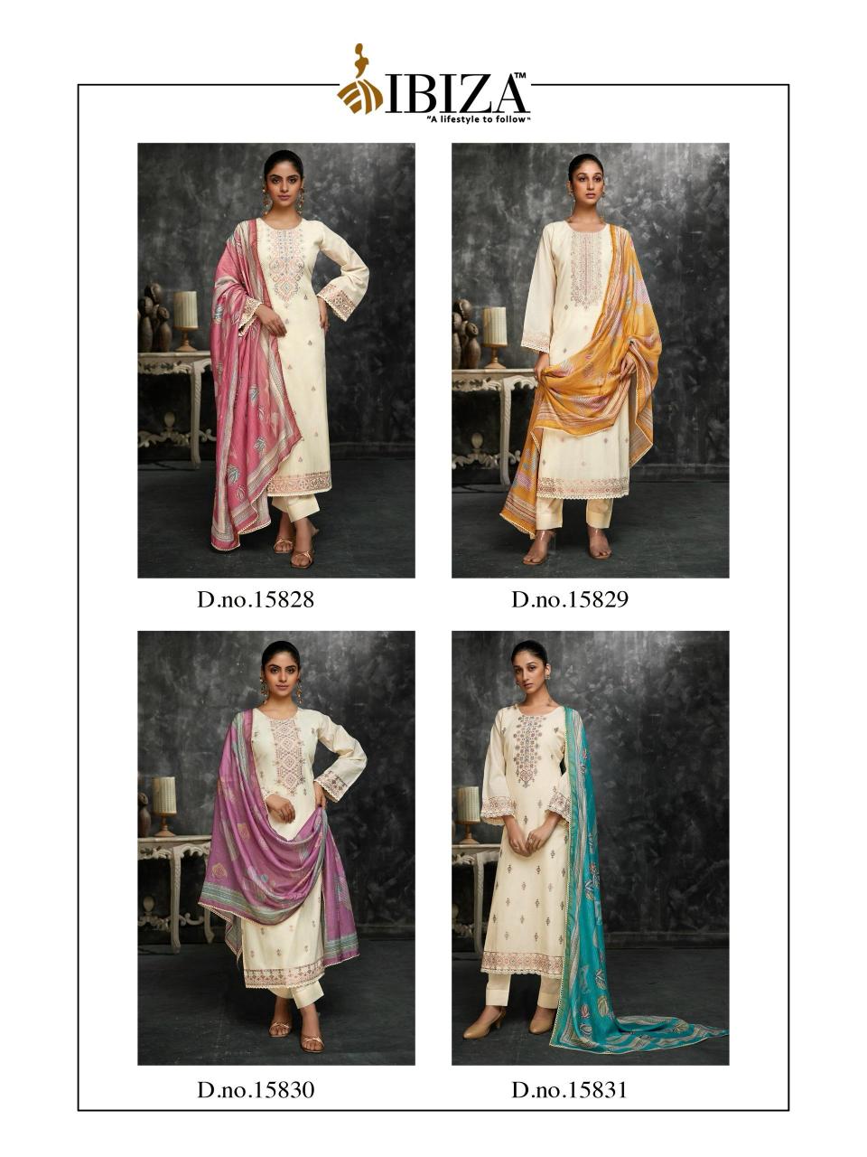 Ibiza Bosco Vol 9 catalog salwar kameez materials wholesale bangalore