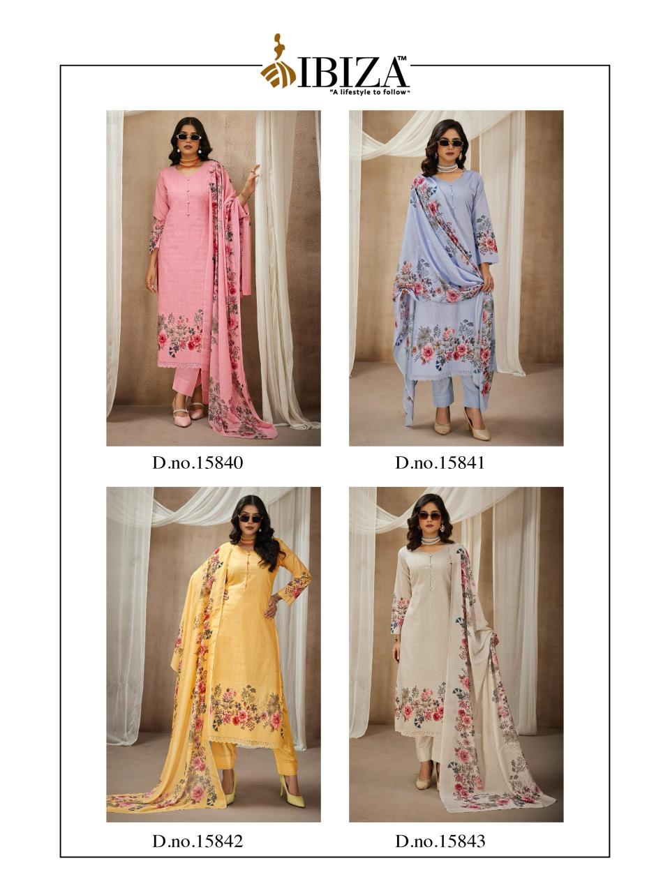 Ibiza Gulabi Girl catalog wholesale salwar kameez mart