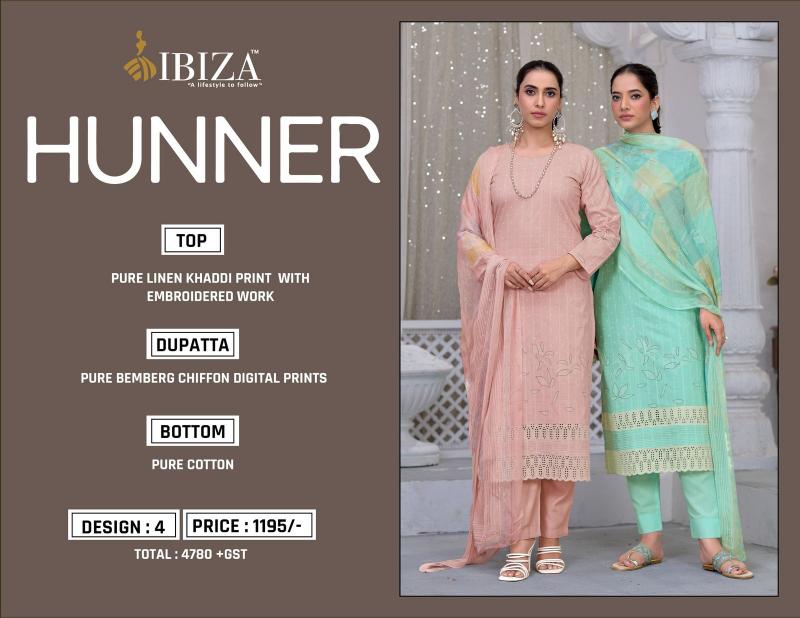 Ibiza Hunner catalog unstitched salwar kameez wholesalers uk