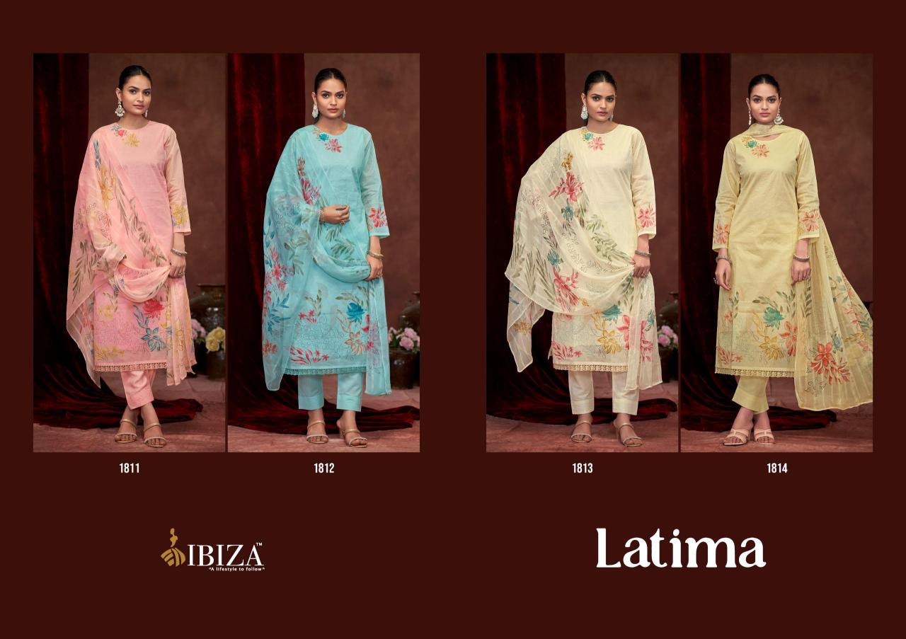 Ibiza Latima catalog designer salwar kameez wholesale in delhi