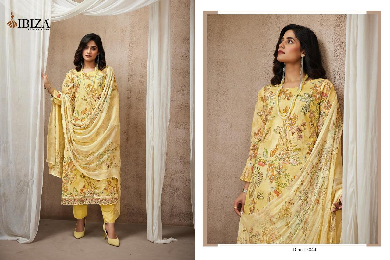 Ibiza Samora catalog straight salwar kameez wholesale