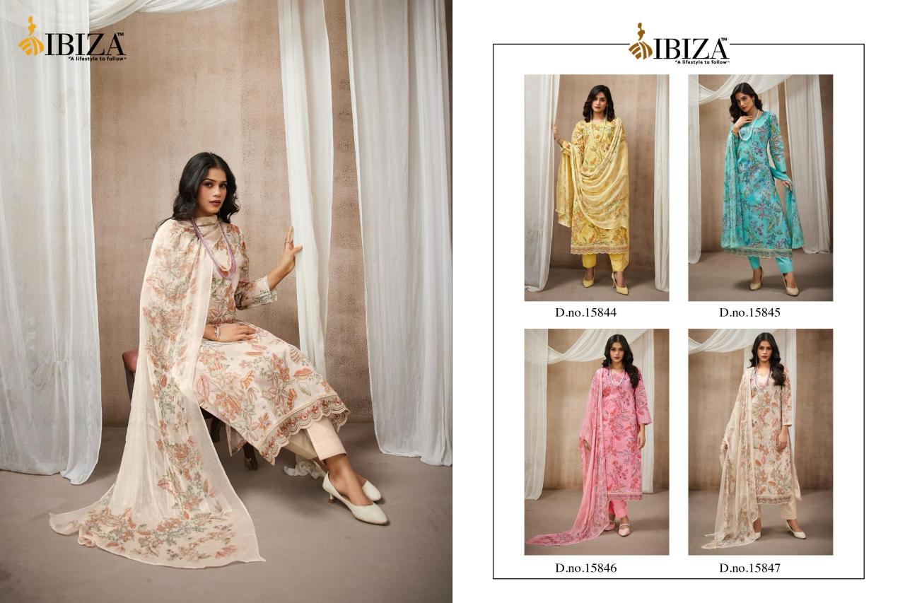 Ibiza Samora catalog straight salwar kameez wholesale