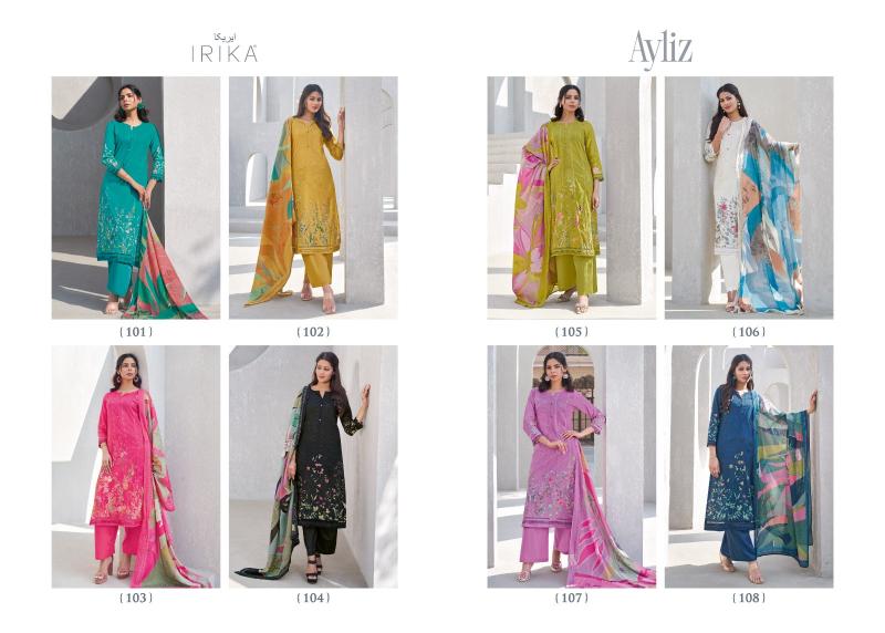 Irika Ayliz catalog wholesale market of salwar kameez in surat 
