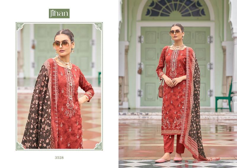 Jihan Bin Saeed Lawn Collection Vol 15 catalog unstitched suits pakistani