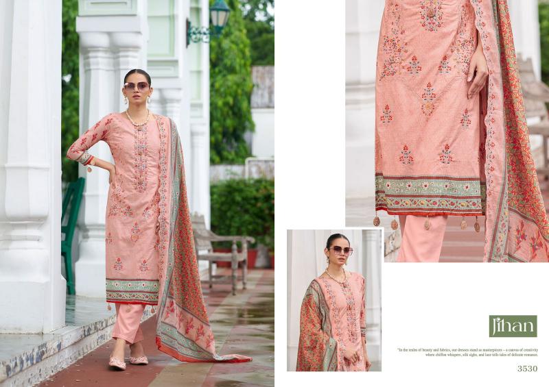 Jihan Bin Saeed Lawn Collection Vol 15 catalog unstitched suits pakistani
