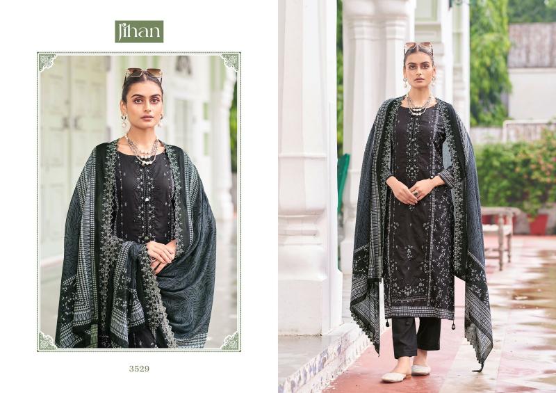 Jihan Bin Saeed Lawn Collection Vol 15 catalog unstitched suits pakistani