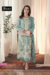 Jihan Ombre 3563 Catalog Chiffon Dupatta pakistani suits cash on delivery