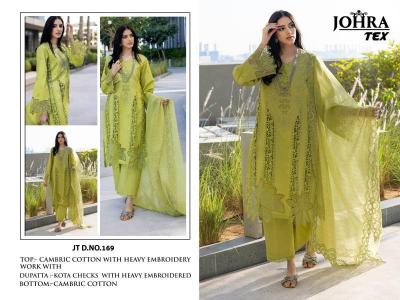 Johra Tex 169 Catalog party wear pakistani pant style suits