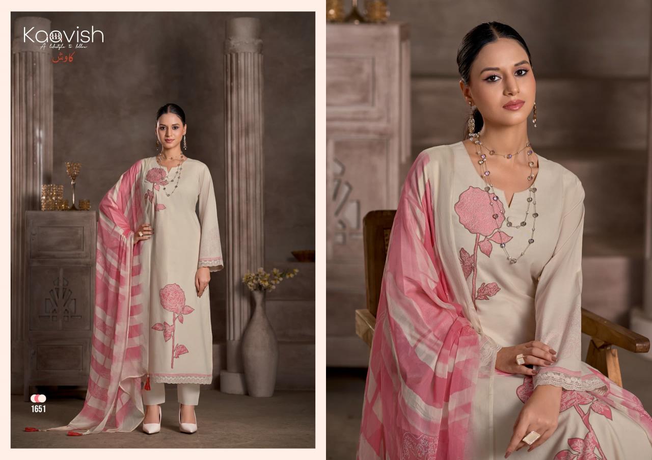 Kaavish Fida catalog lawn cotton salwar kameez