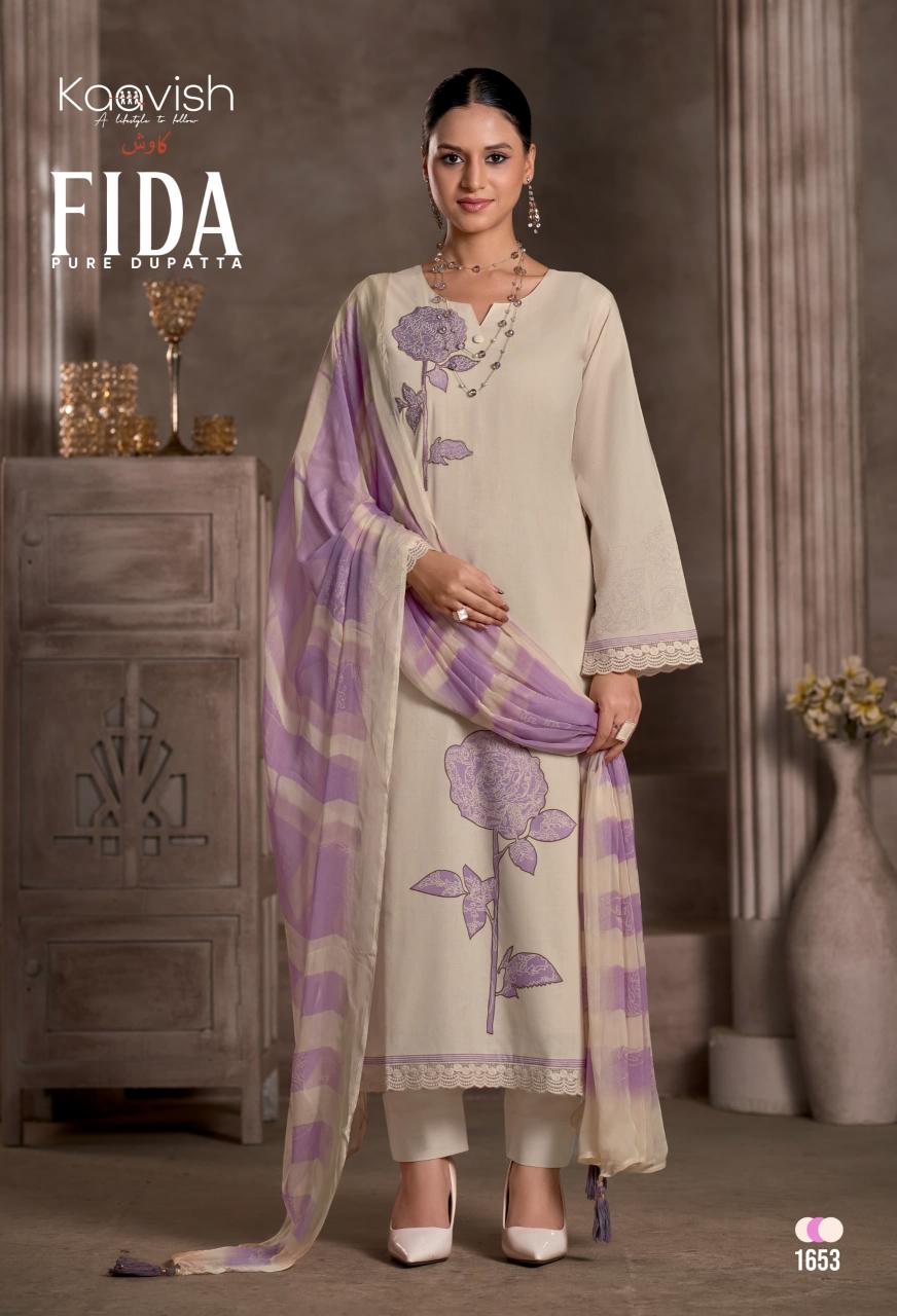 Kaavish Fida catalog lawn cotton salwar kameez