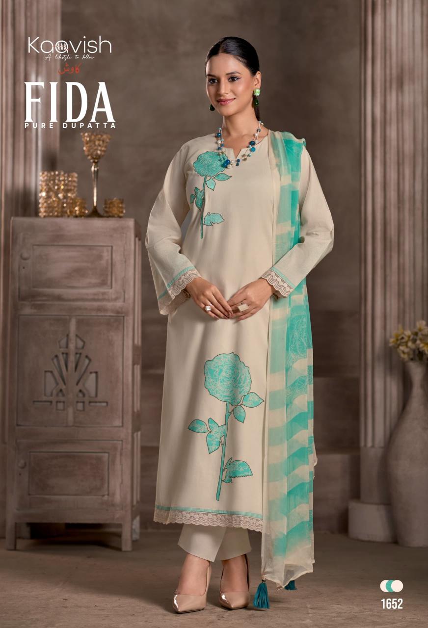 Kaavish Fida catalog lawn cotton salwar kameez