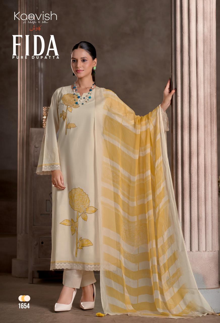 Kaavish Fida catalog lawn cotton salwar kameez