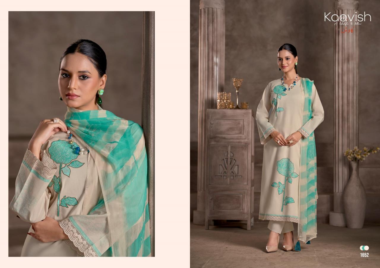 Kaavish Fida catalog lawn cotton salwar kameez