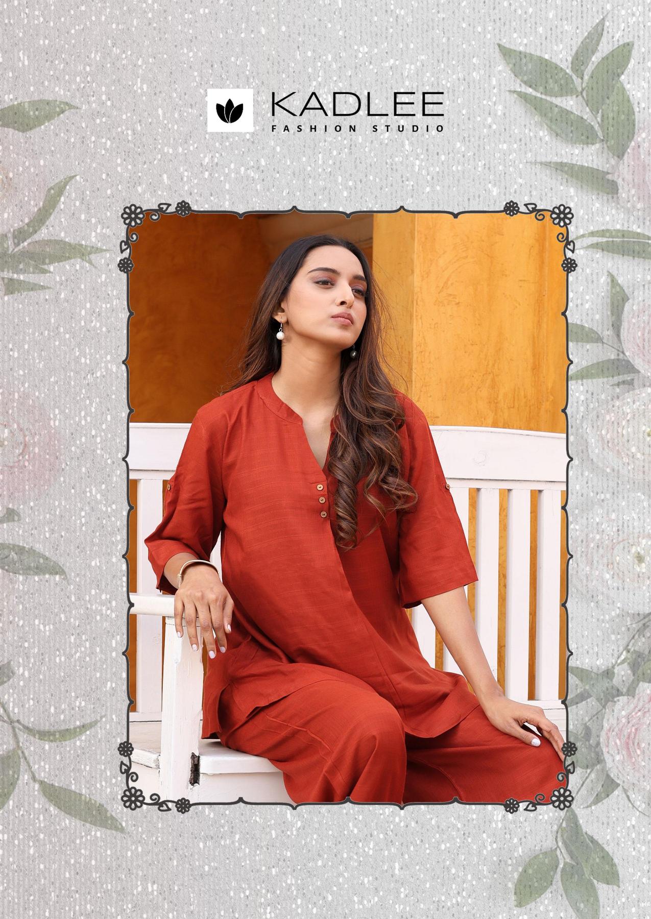 Kadlee Olivia Catalog co ord set for women wholesale