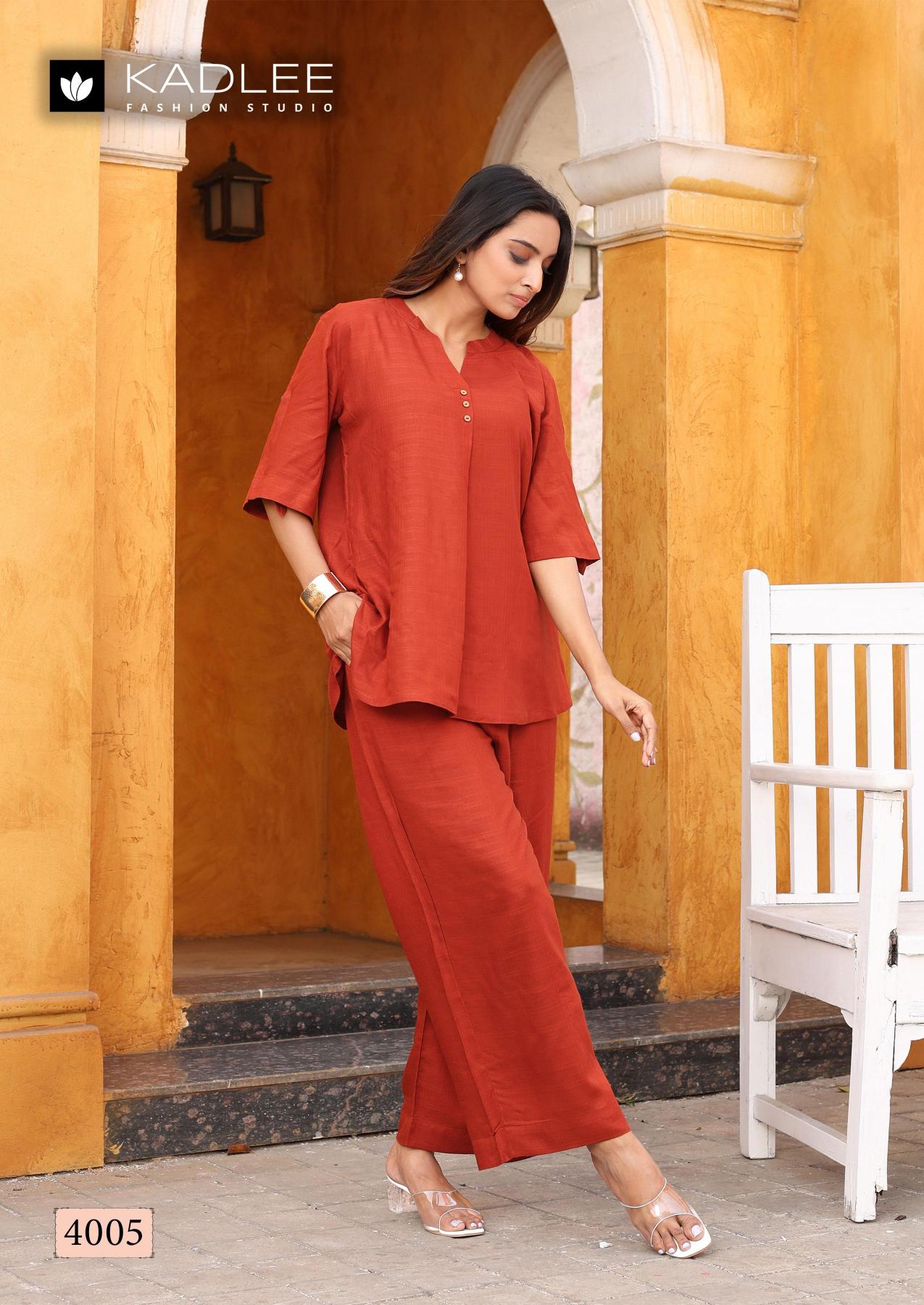 Kadlee Olivia Catalog co ord set for women wholesale