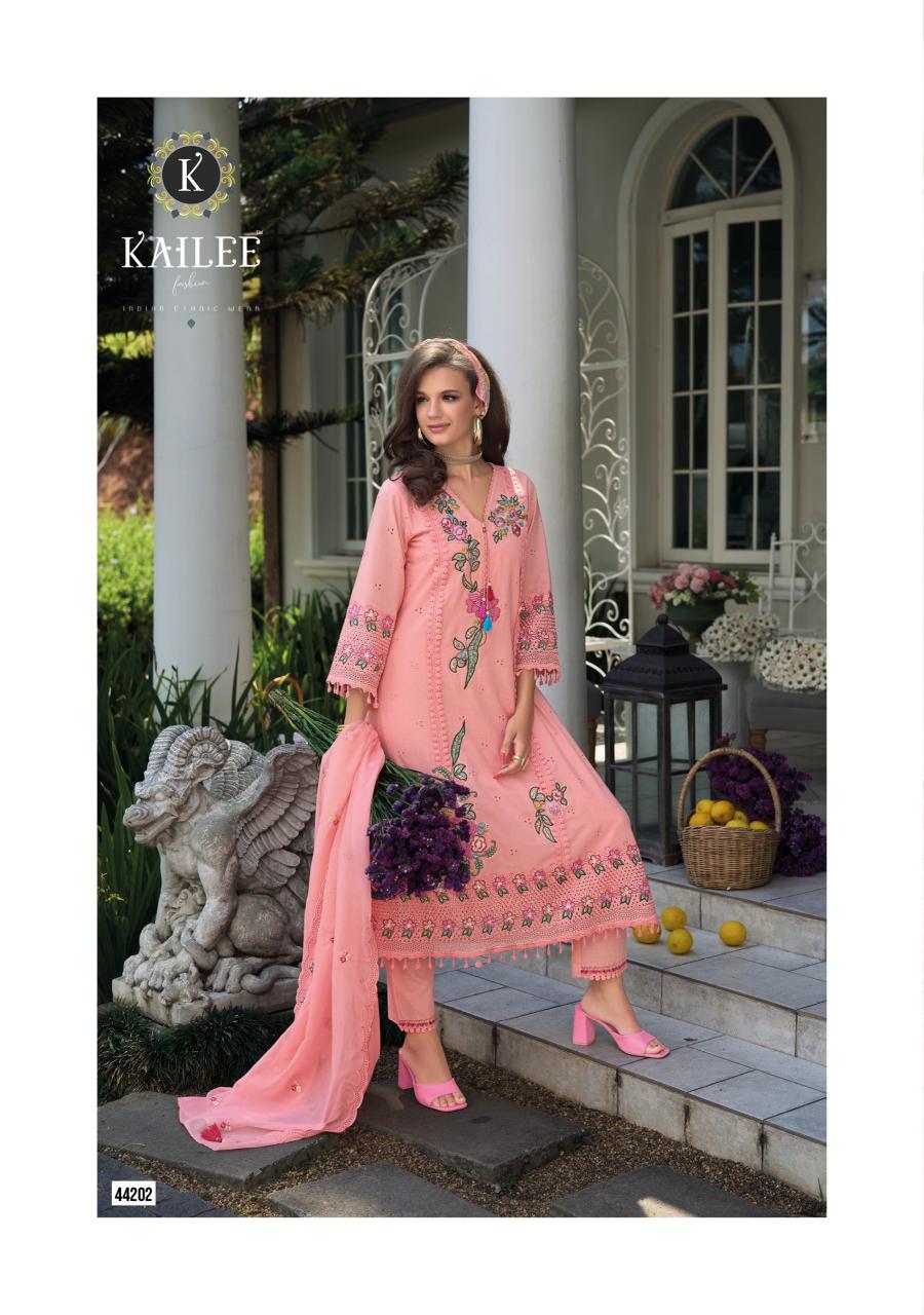 Kailee Fashion Safaranama Vol 6 catalog plain cotton kurtis online india