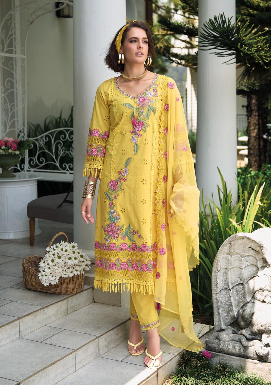 Kailee Fashion Safaranama Vol 6 catalog plain cotton kurtis online india