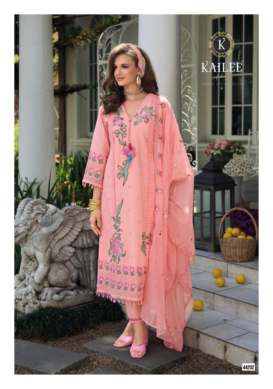 Kailee Fashion Safaranama Vol 6 catalog plain cotton kurtis online india