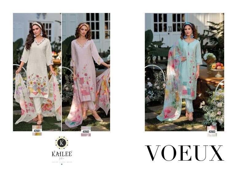 Kailee Voeux Catalog festive kurti online india