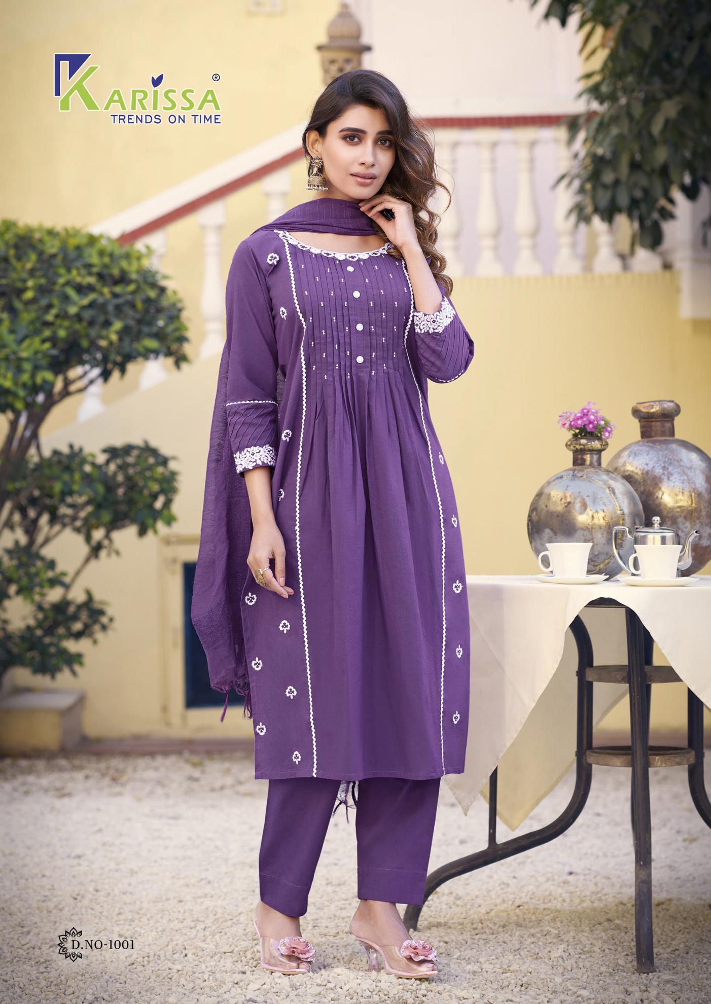 Karissa Iconic Catalog indo western kurtis india 