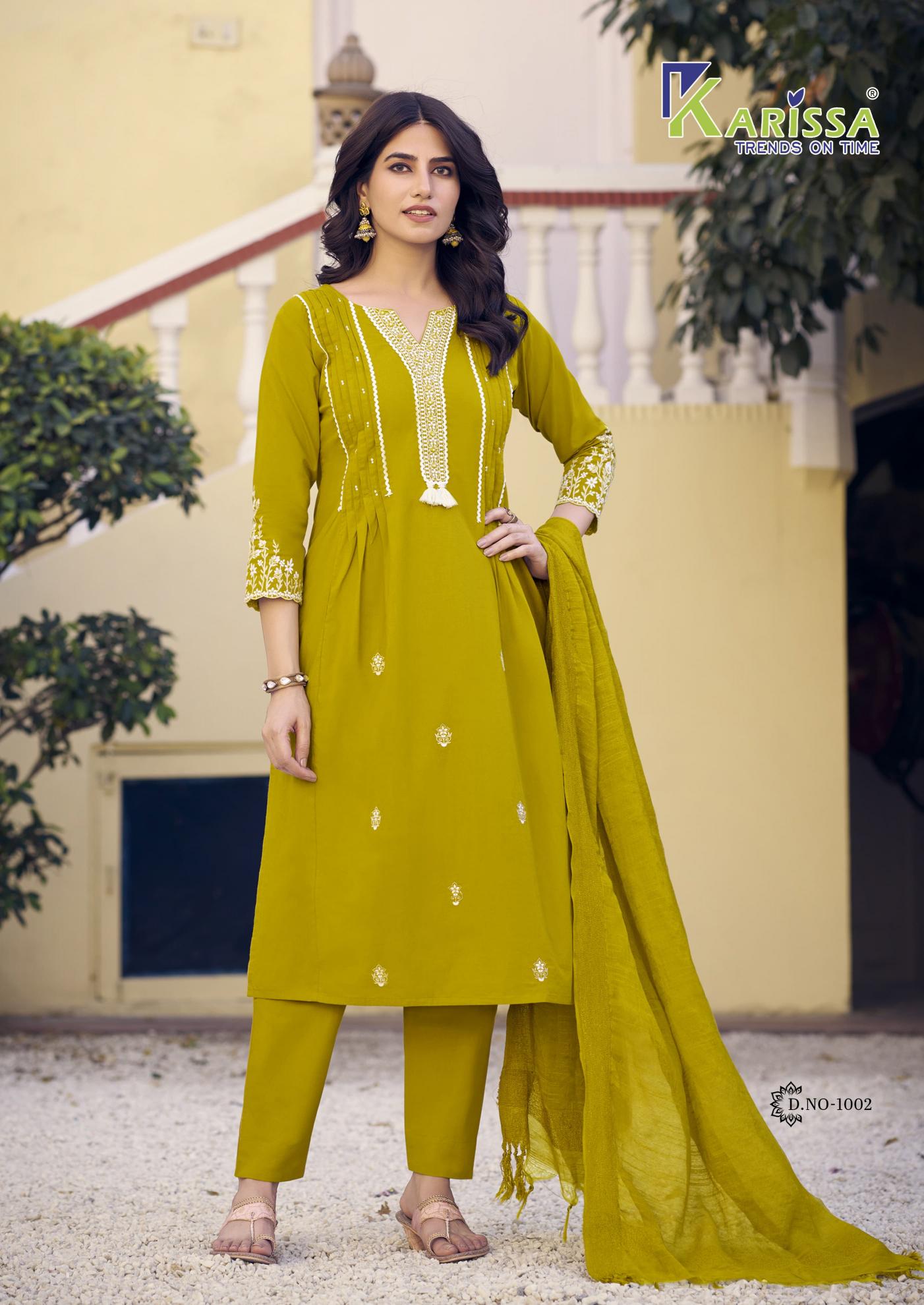 Karissa Iconic Catalog indo western kurtis india 