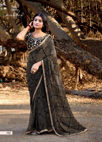 Kashvi Chuneri Vol 1 Catalog india beautiful woman saree