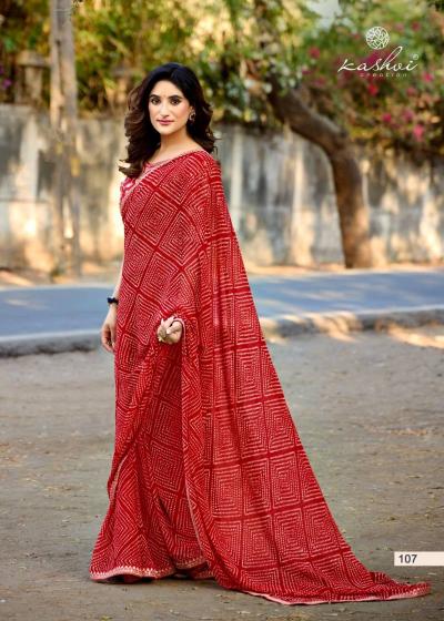Kashvi Chuneri Vol 1 Catalog india beautiful woman saree