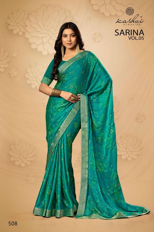 Kashvi Sarina Vol 5 catalog low price saree in surat