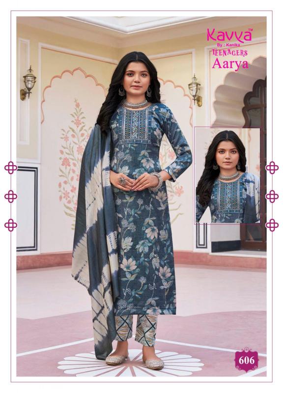 Kavya Aarya Vol 6 Straight Kurti pant Dupatta Wholesale 