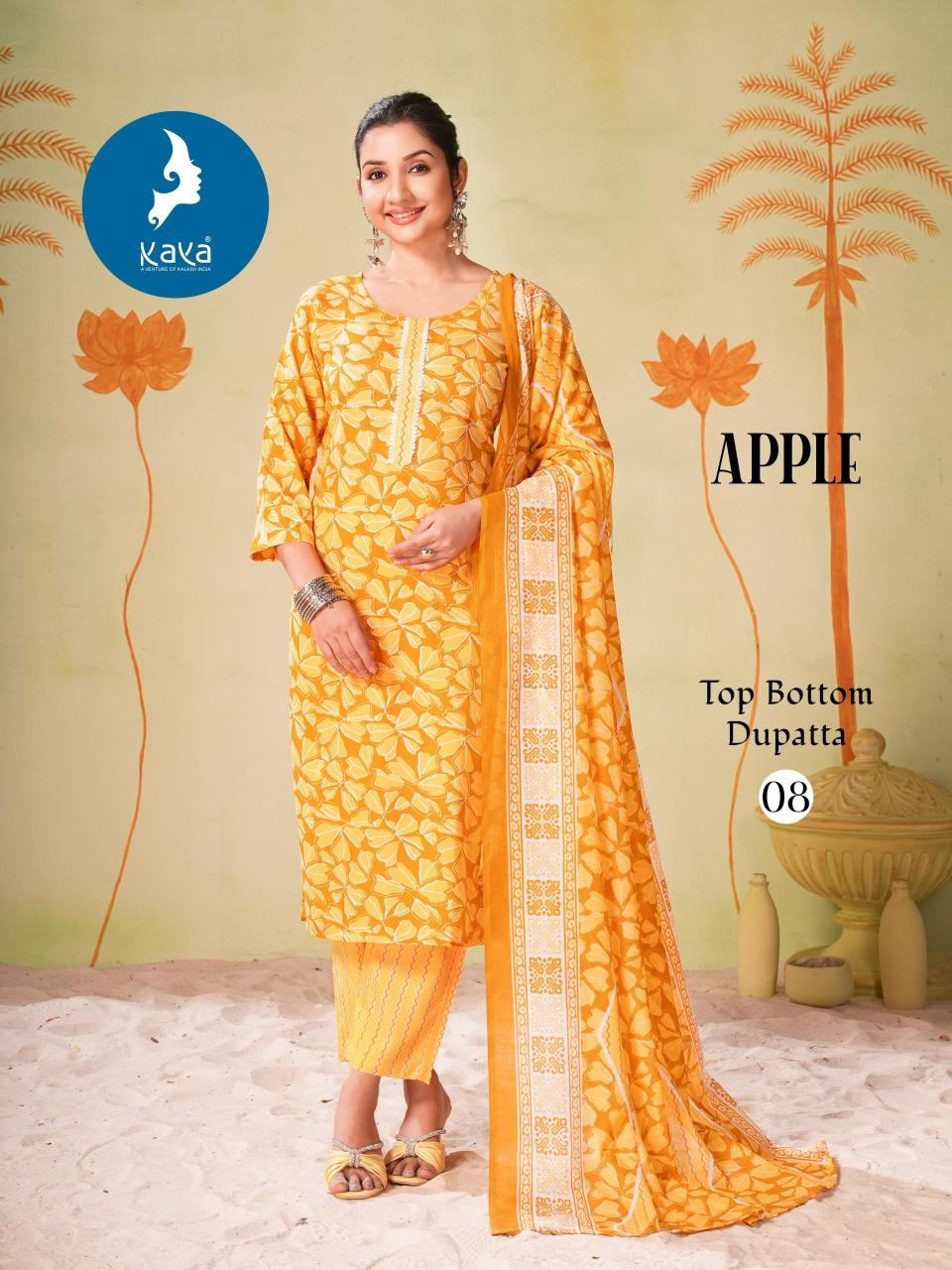 Kaya Apple catalog lavender color kurti online india