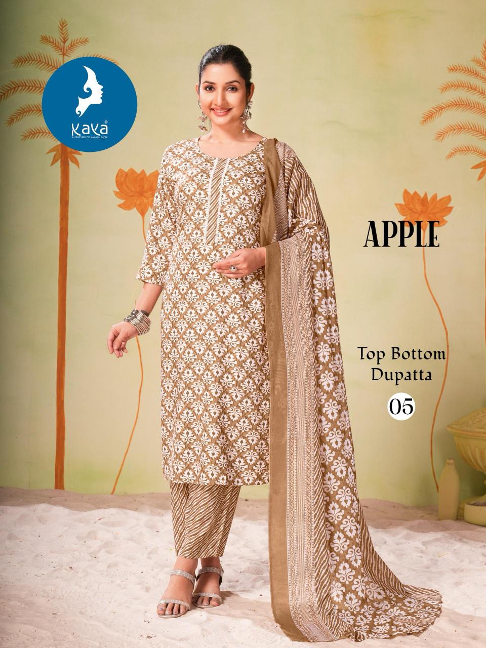 Kaya Apple catalog lavender color kurti online india