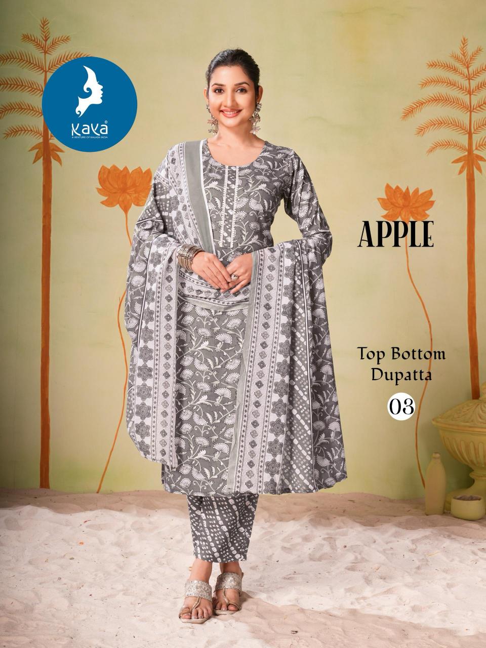 Kaya Apple catalog lavender color kurti online india