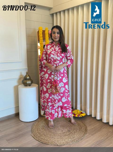 Kaya Bindoo 11 to 15 catalog co ord set for women wholesale