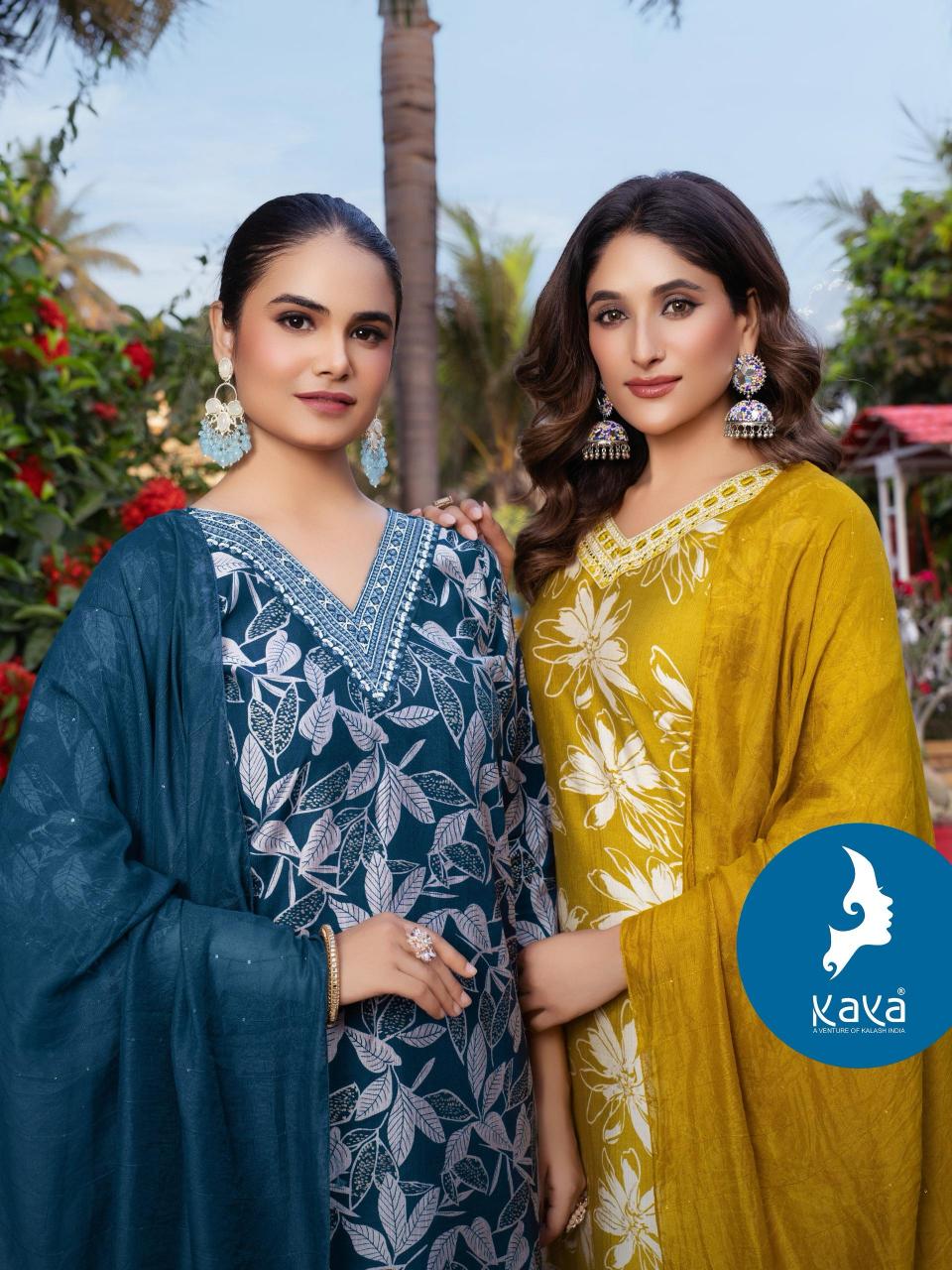Kaya Elina catalog kurti neck design 2025 in india