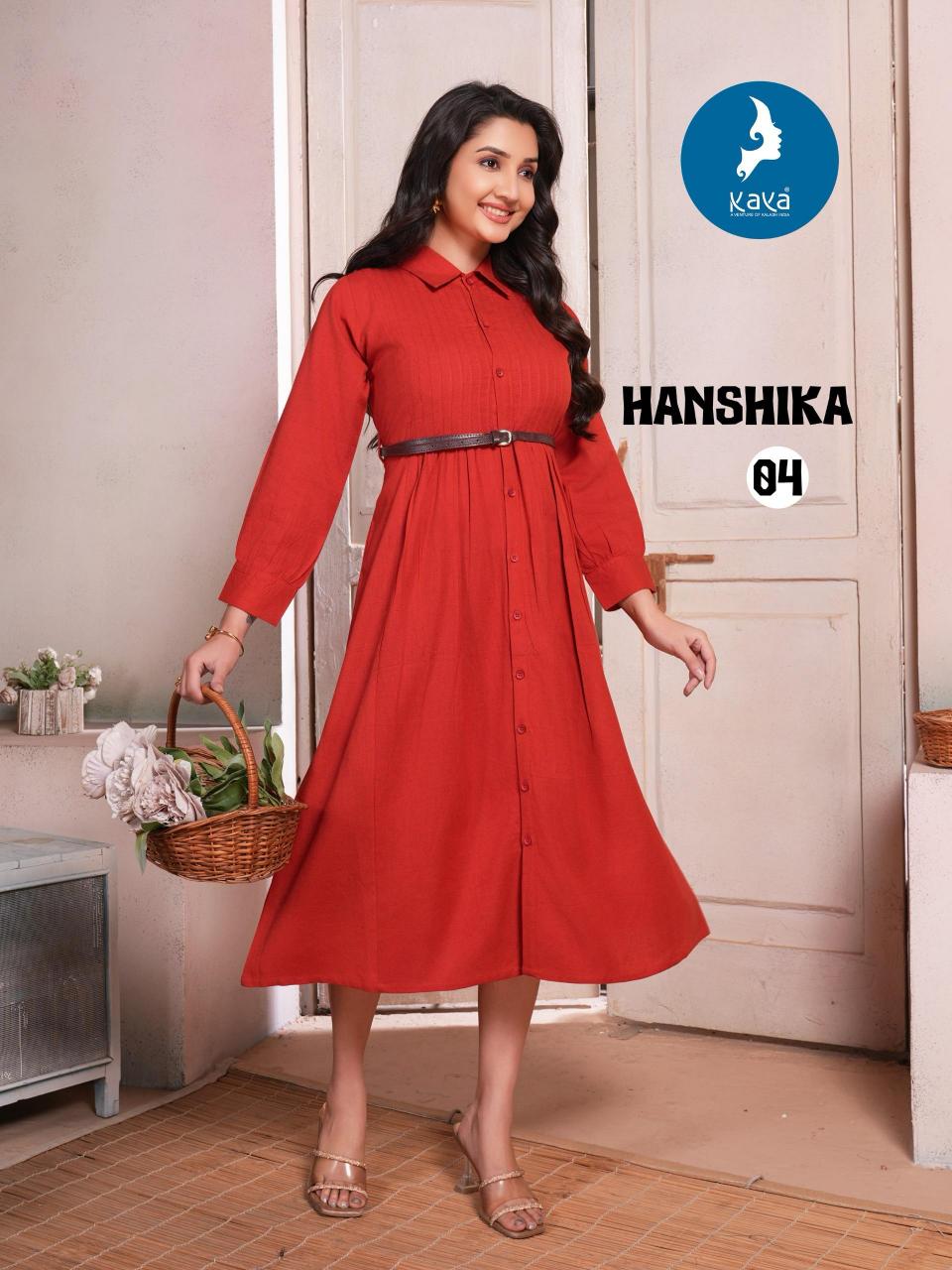 Kaya Hanshika catalog western dress wholesaler surat 