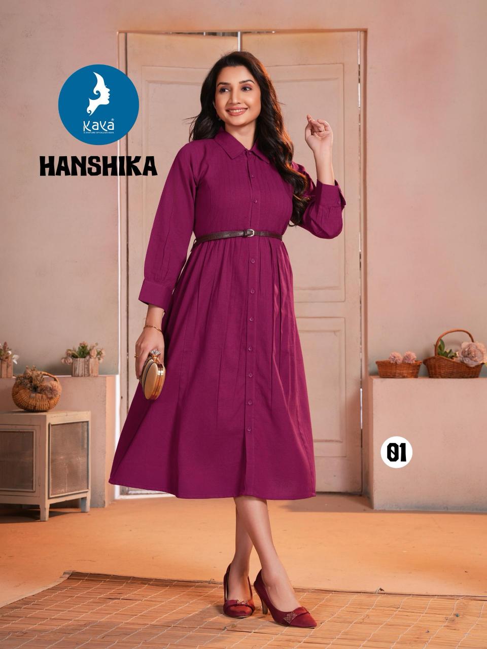 Kaya Hanshika catalog western dress wholesaler surat 
