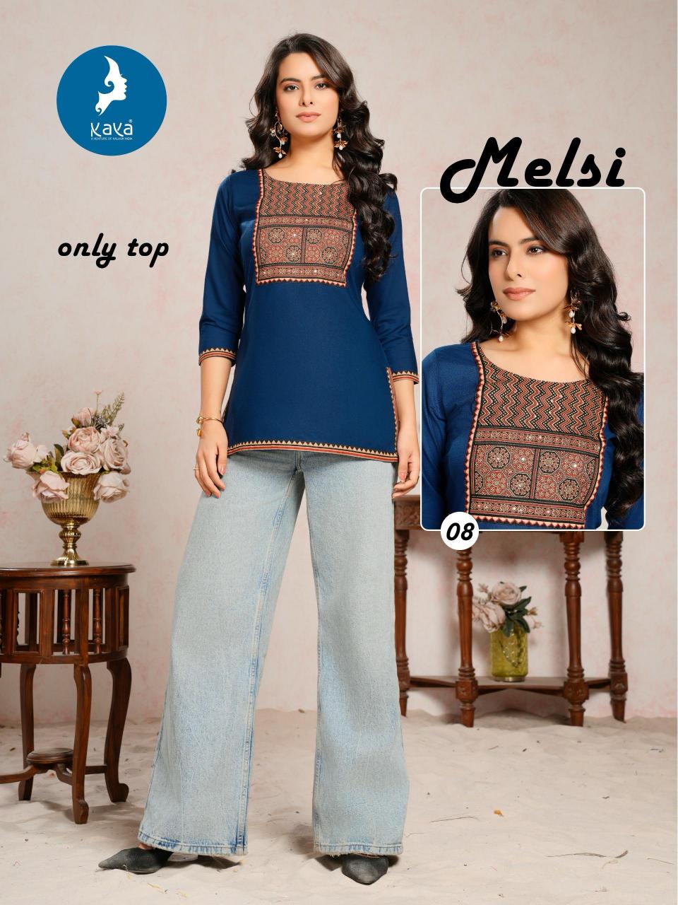 Kaya Melsi catalog latest fashion kurtis in india