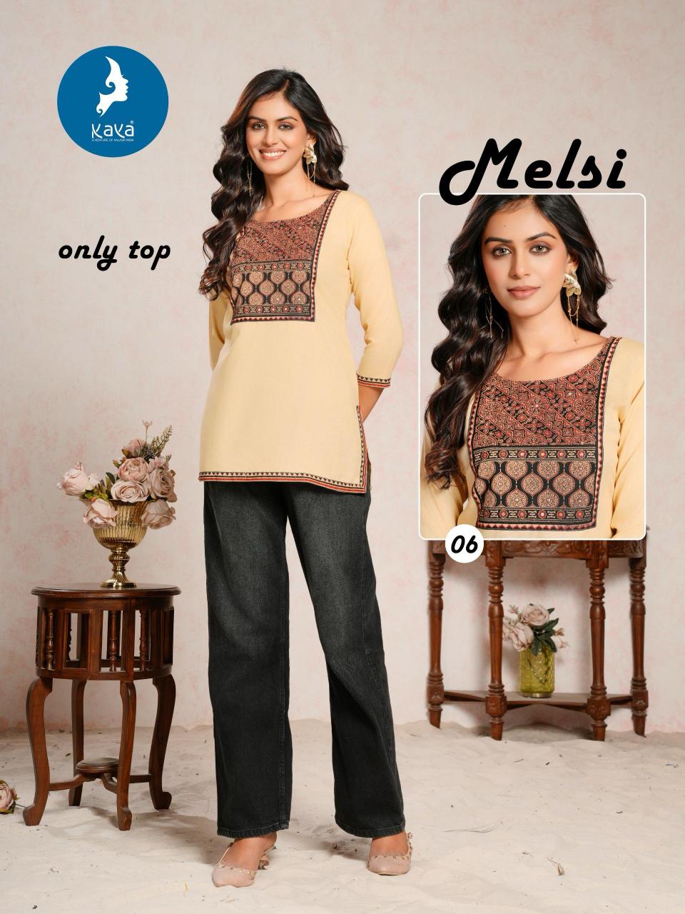 Kaya Melsi catalog latest fashion kurtis in india