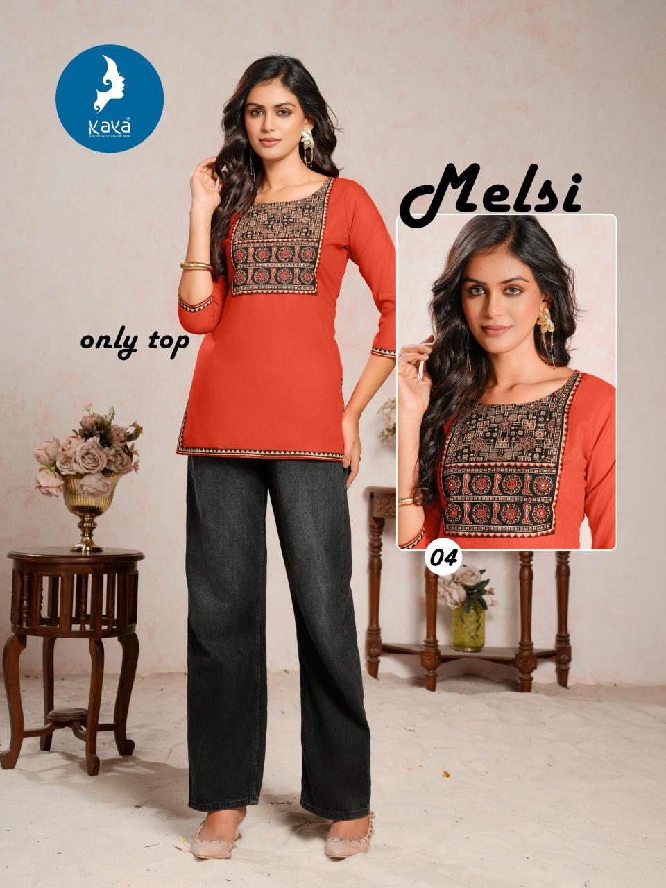 Kaya Melsi catalog latest fashion kurtis in india